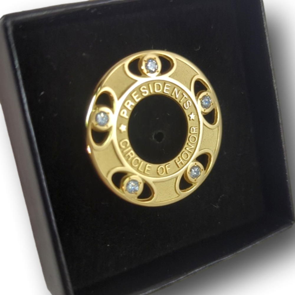 Tupperware circle of honor sales achievement pins